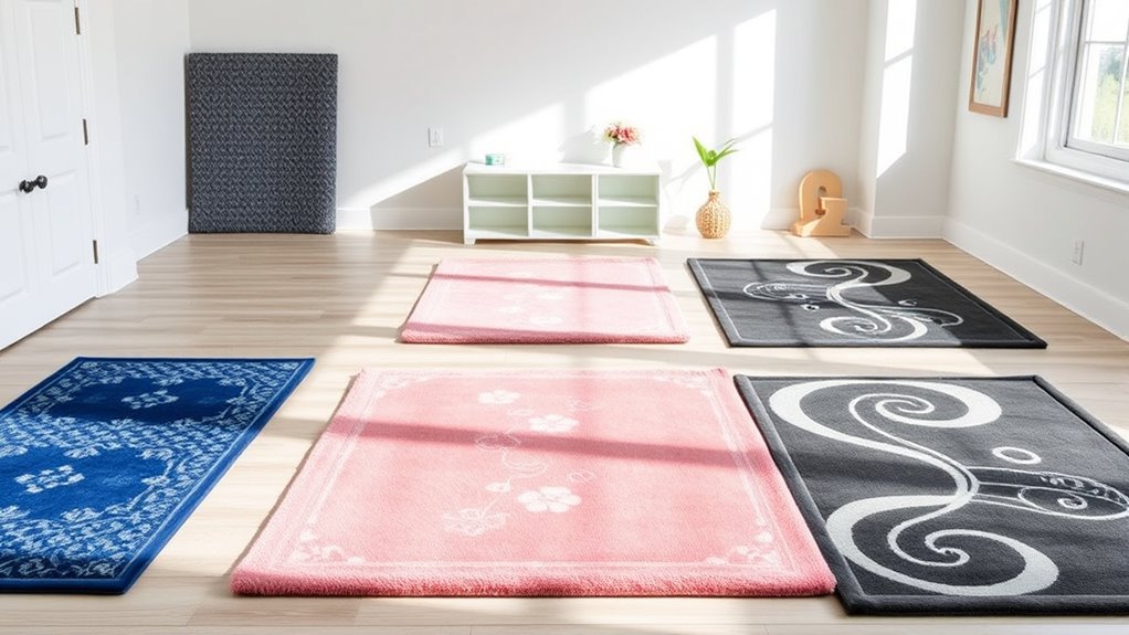 luxury washable playroom rugs