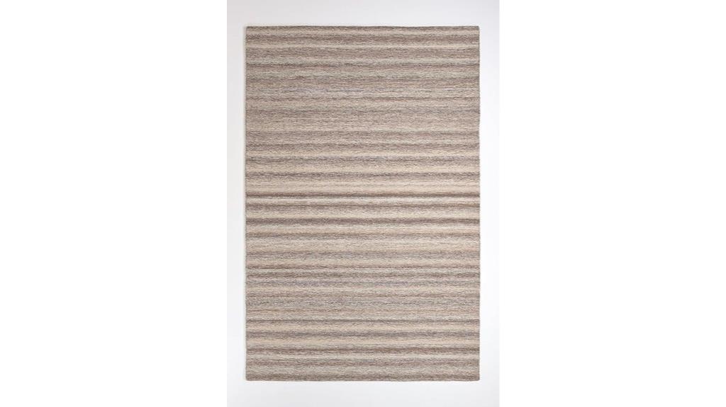luxury wool rug size