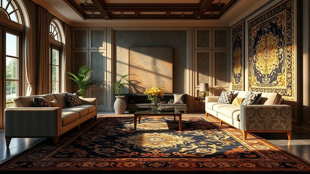 luxury wool silk rugs