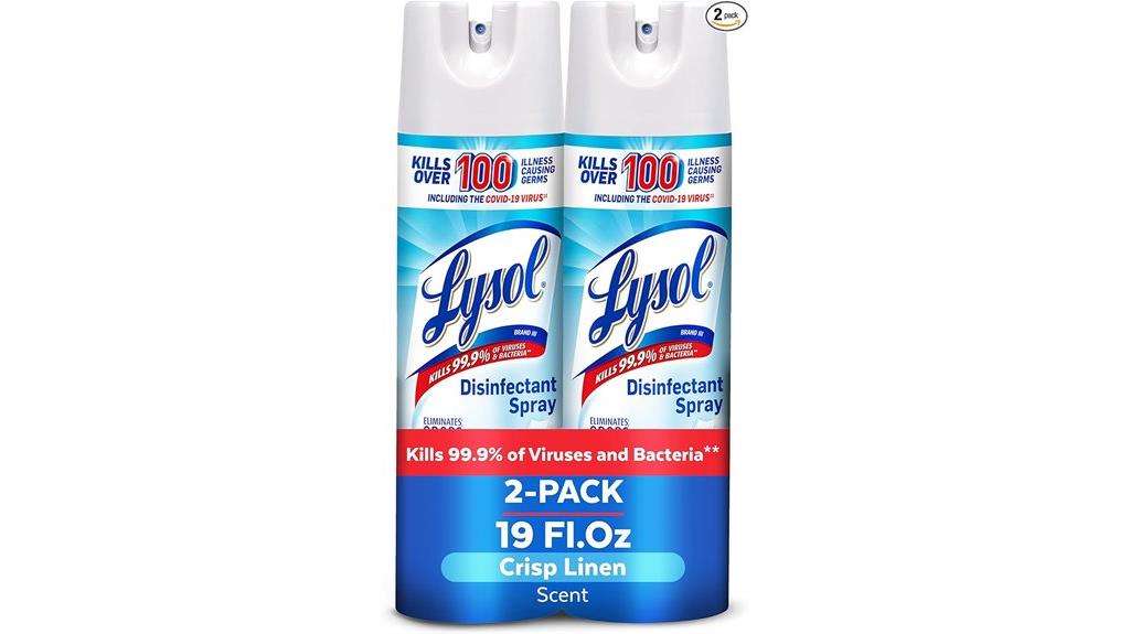 lysol spray 2 pack