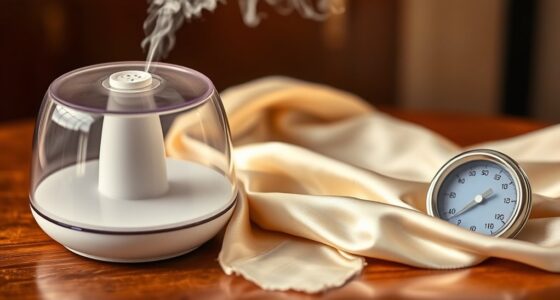 maintain silk with humidifiers
