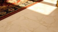 marble floor rug pads
