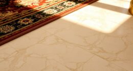 marble floor rug pads