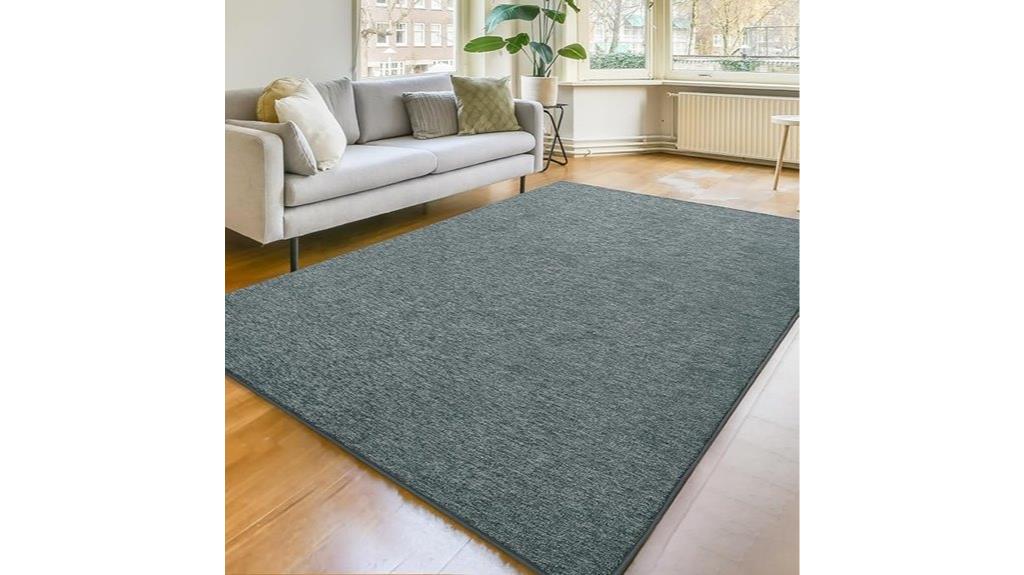 modern 5x8 soft rug