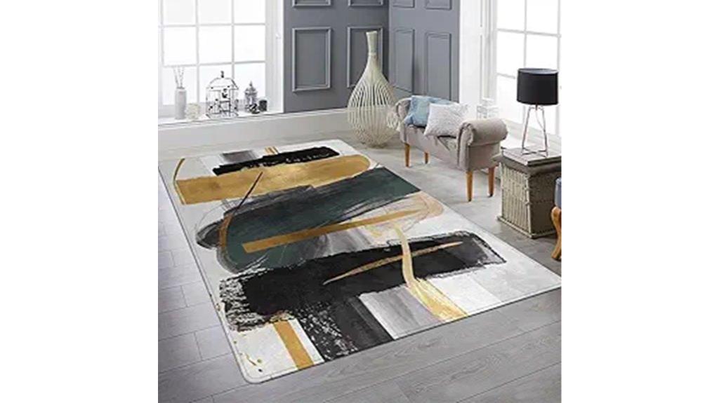 modern 7x5 abstract rug