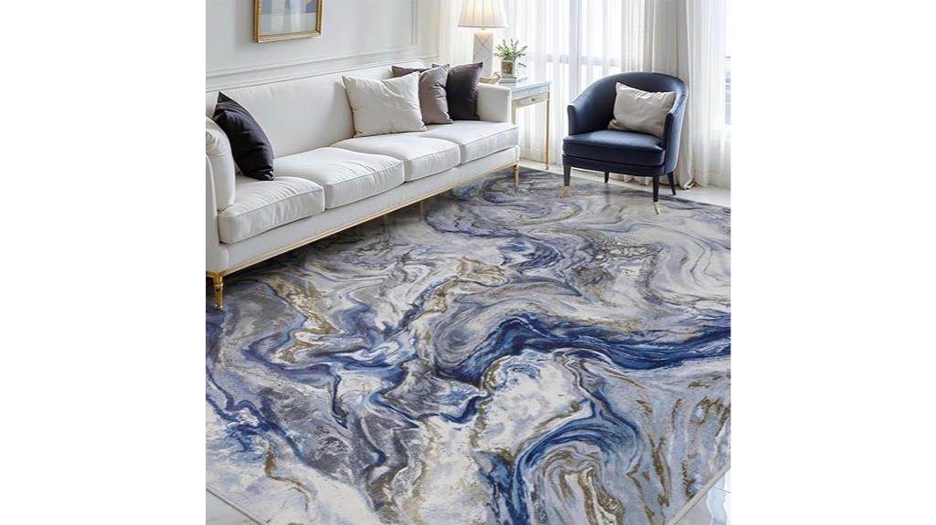 modern 9x12 abstract rug