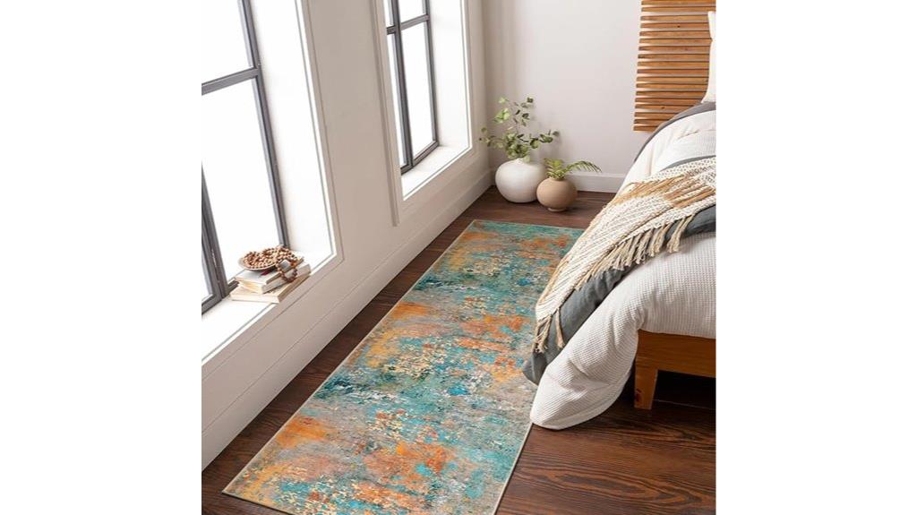 modern abstract long runner