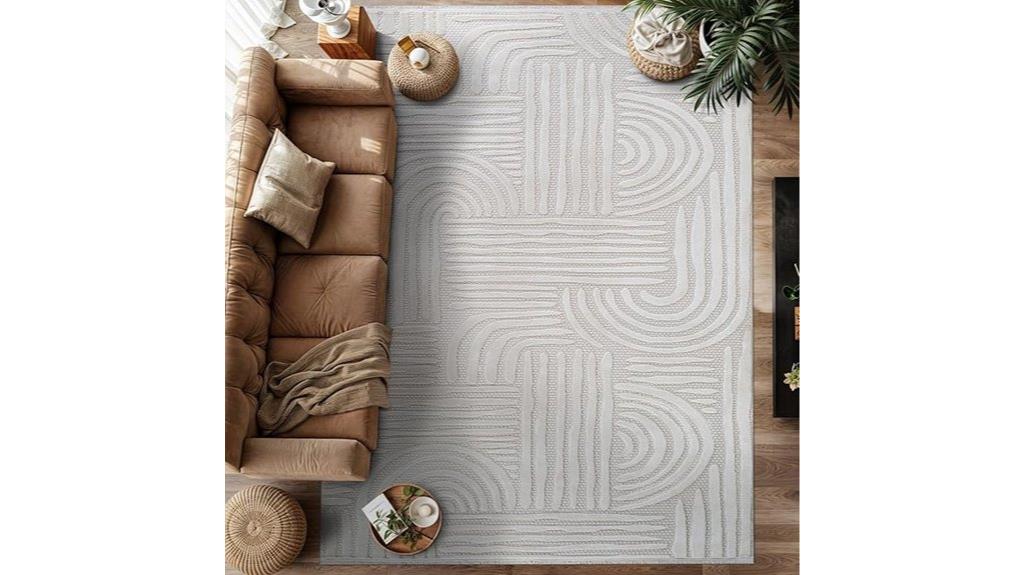 modern indoor rug