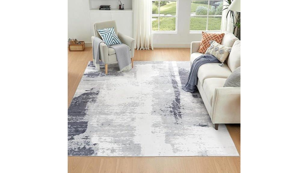 modern washable 4x6 rug