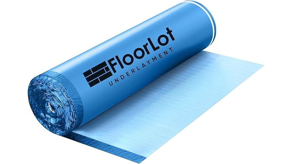 moisture barrier laminate underlayment