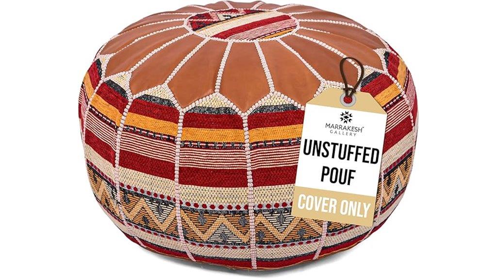 moroccan style storage ottoman