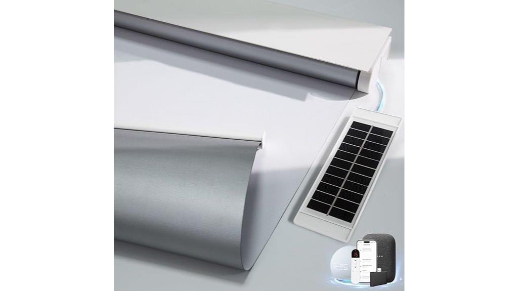 motorized blinds with solar