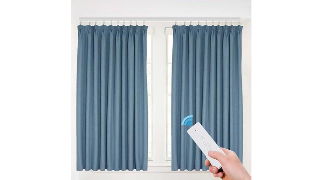 motorized curtain rail remote