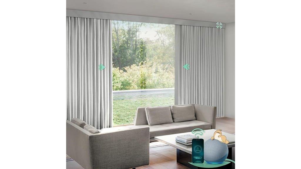 motorized curtain remote control