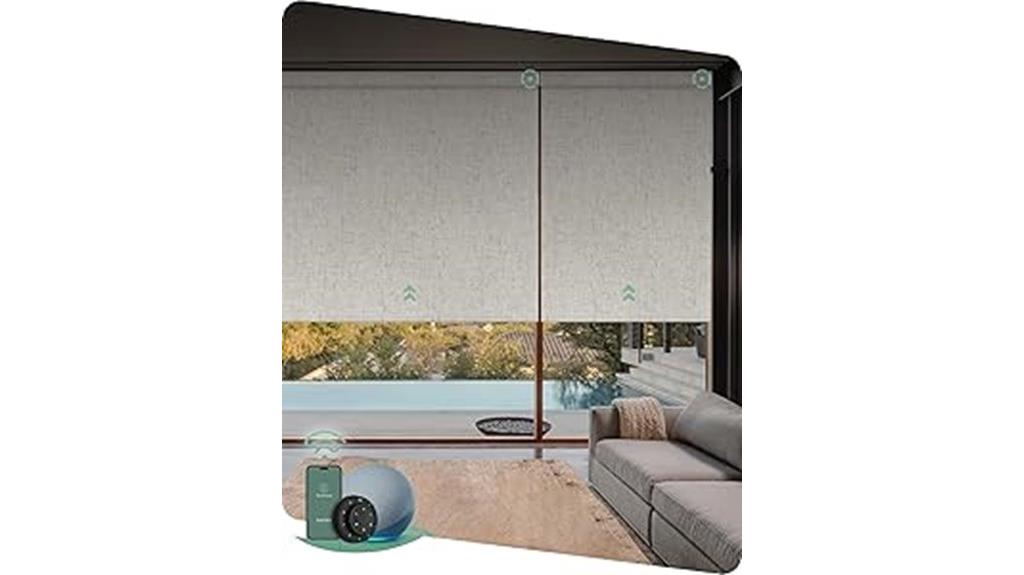 motorized remote window blinds