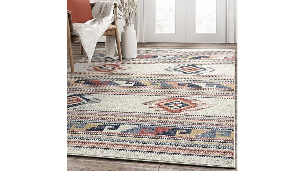 multicolor southwestern rug