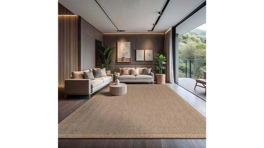 natural indoor outdoor rug