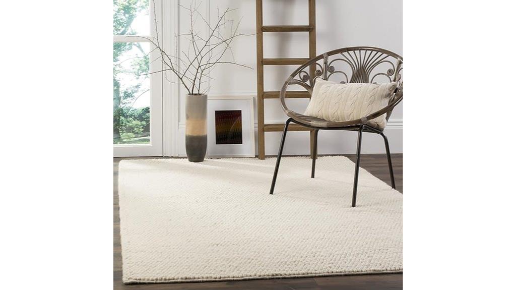 natural textured rug design