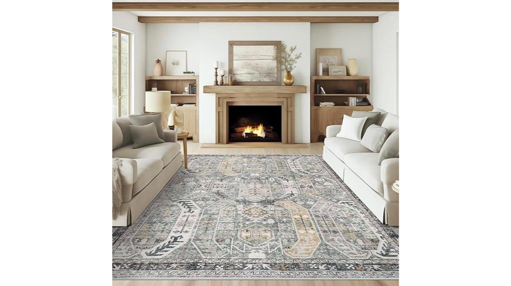 nine by twelve washable rug