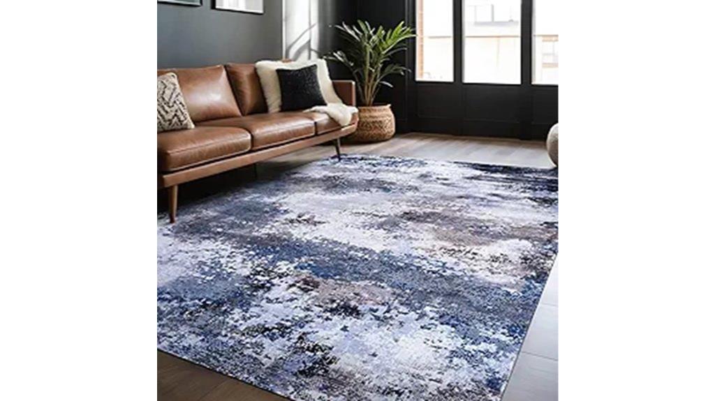 non slip 5x7 area rug
