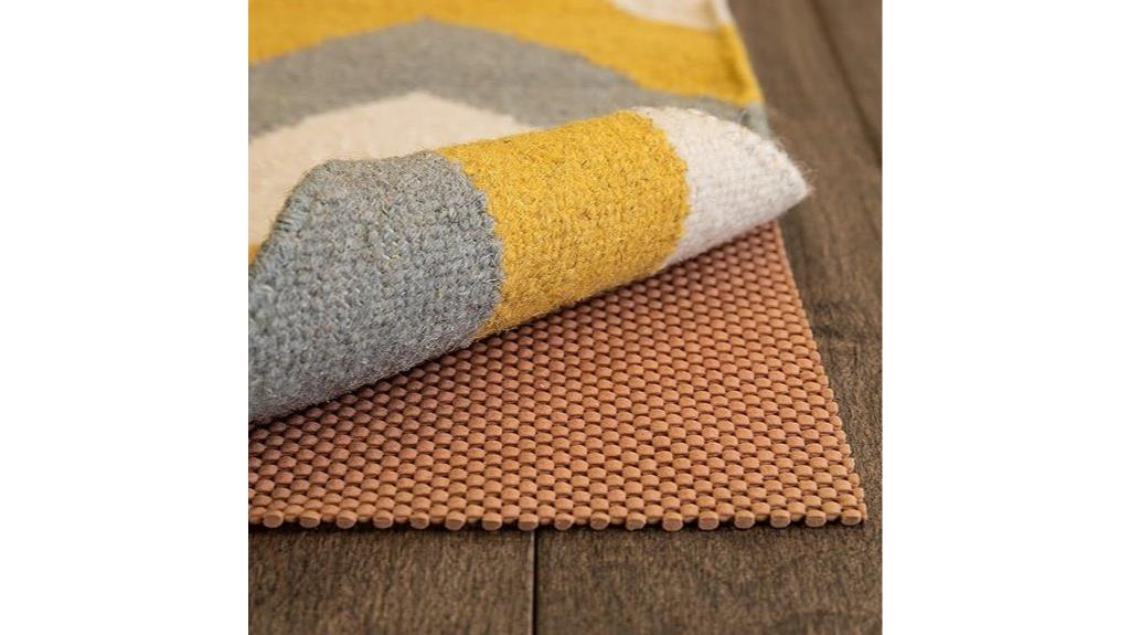 non slip hardwood rug pad