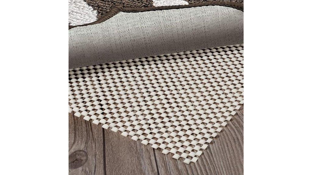 non slip hardwood rug pad