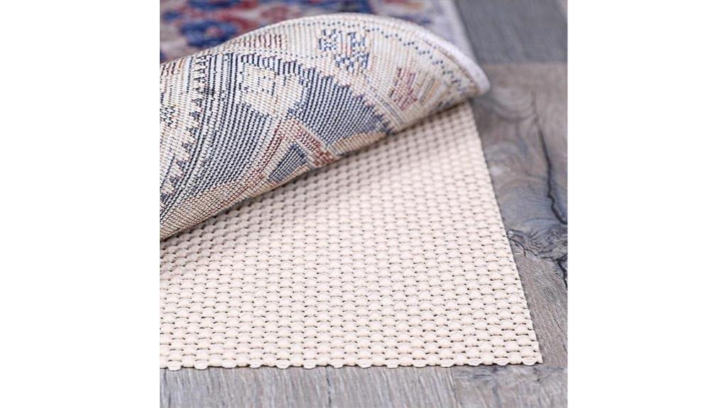 non slip hardwood rug pad