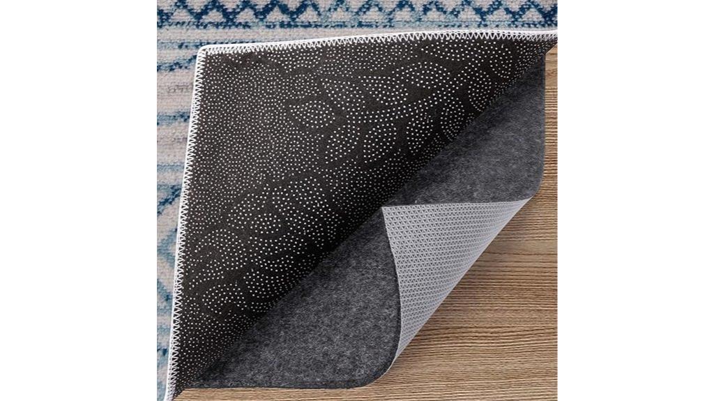 non slip rug pad 2x3 feet