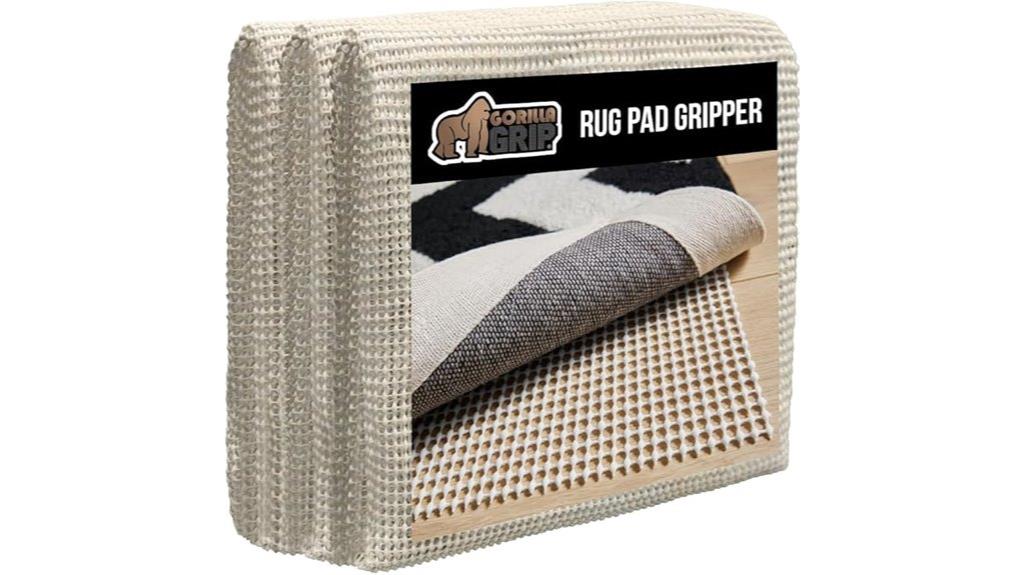 non slip rug pad 3x5