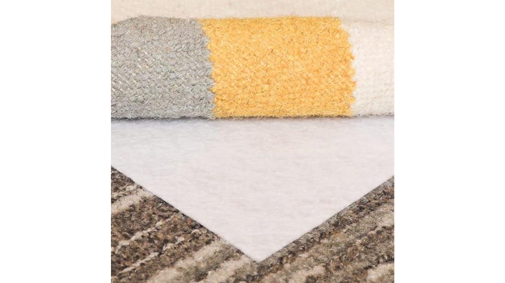 non slip rug pad 5x7