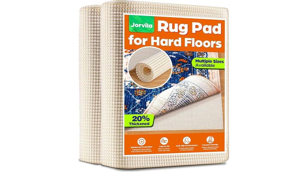 non slip rug pad 5x8