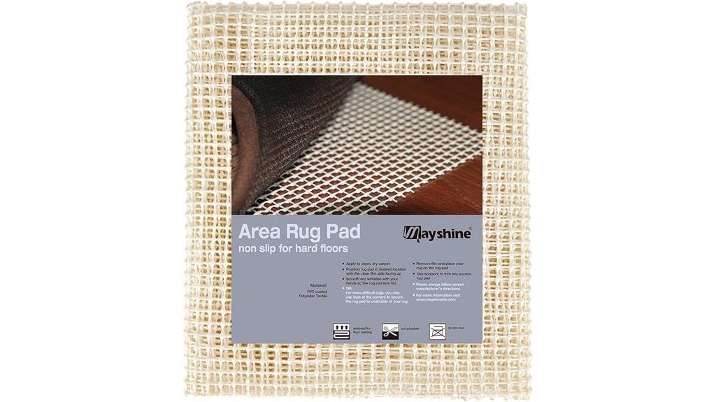 non slip rug pad mat