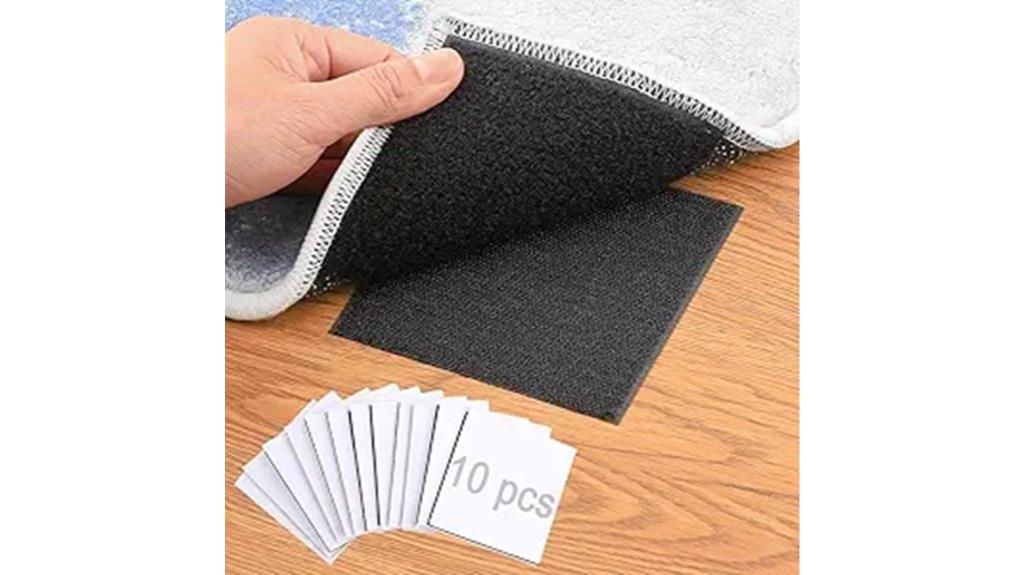non slip rug tape anchors