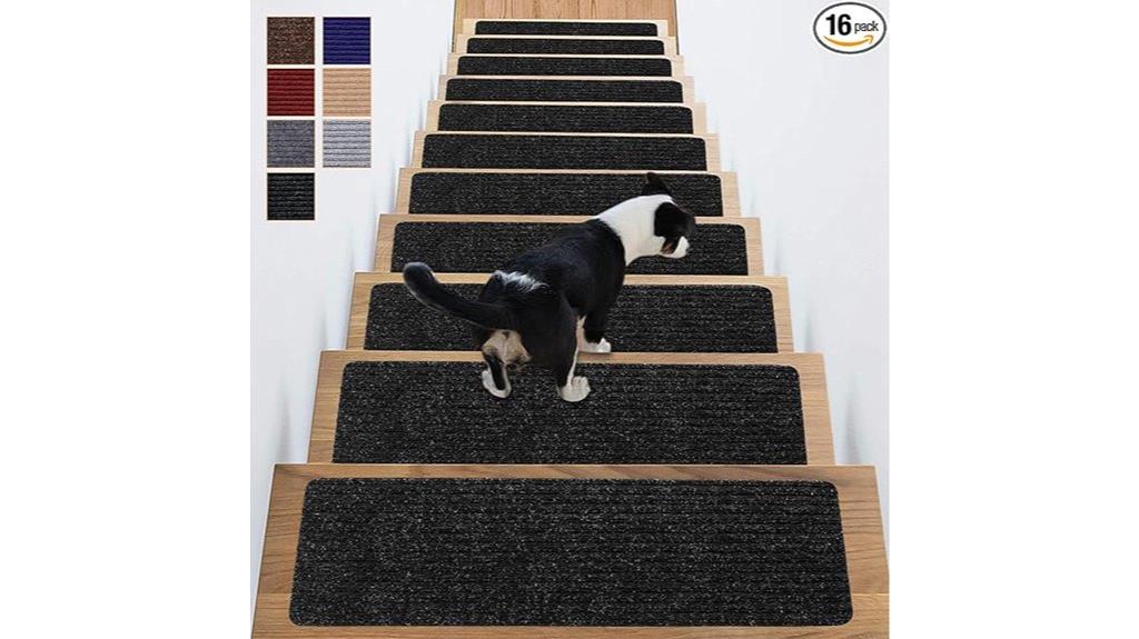 non slip stair tread set