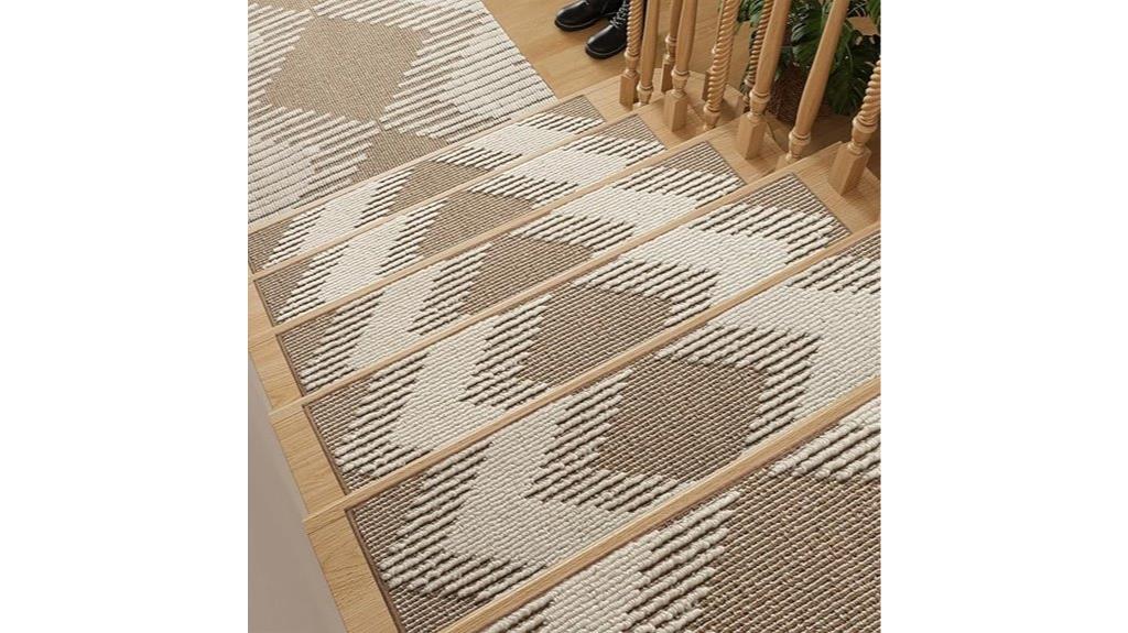 non slip stair tread set