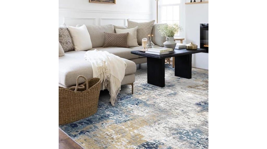 non slip washable 5x7 rug
