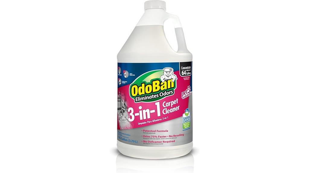 odoban 3 in 1 carpet cleaner