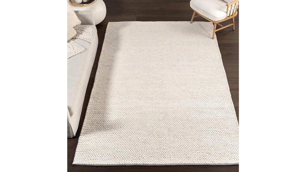 off white 6x9 wool rug