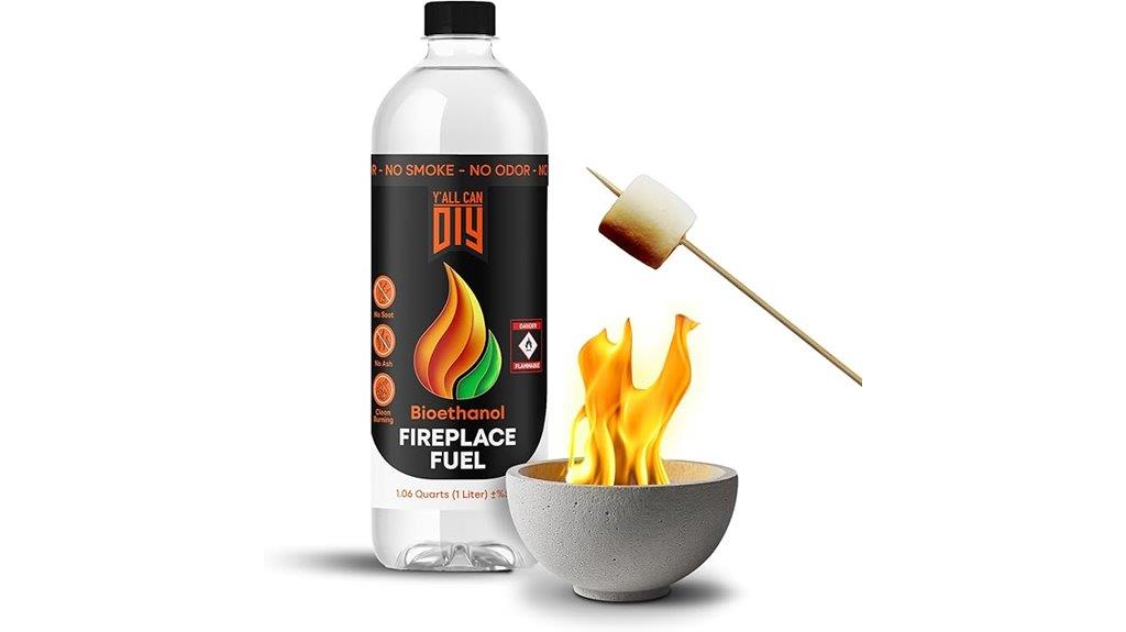 one liter bioethanol fuel