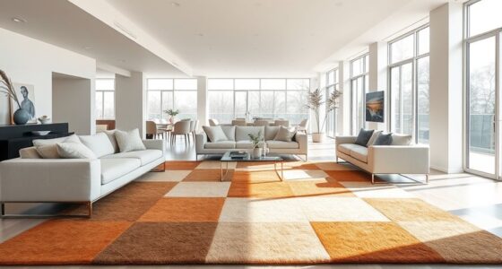 open plan rug options