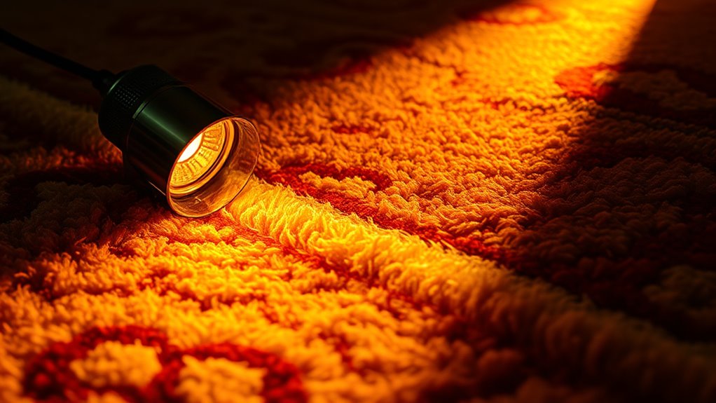 optimal rug illumination techniques