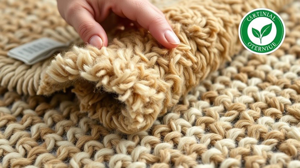 organic rug certification process