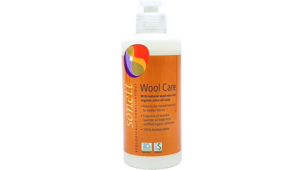 organic wool and silk cleaner