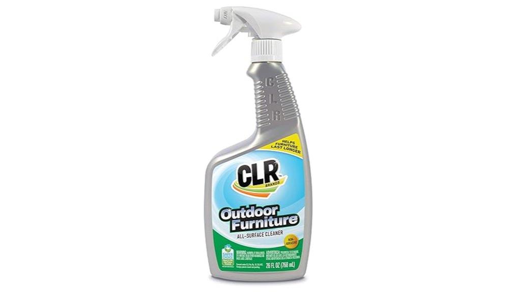 outdoor furniture cleaning solution