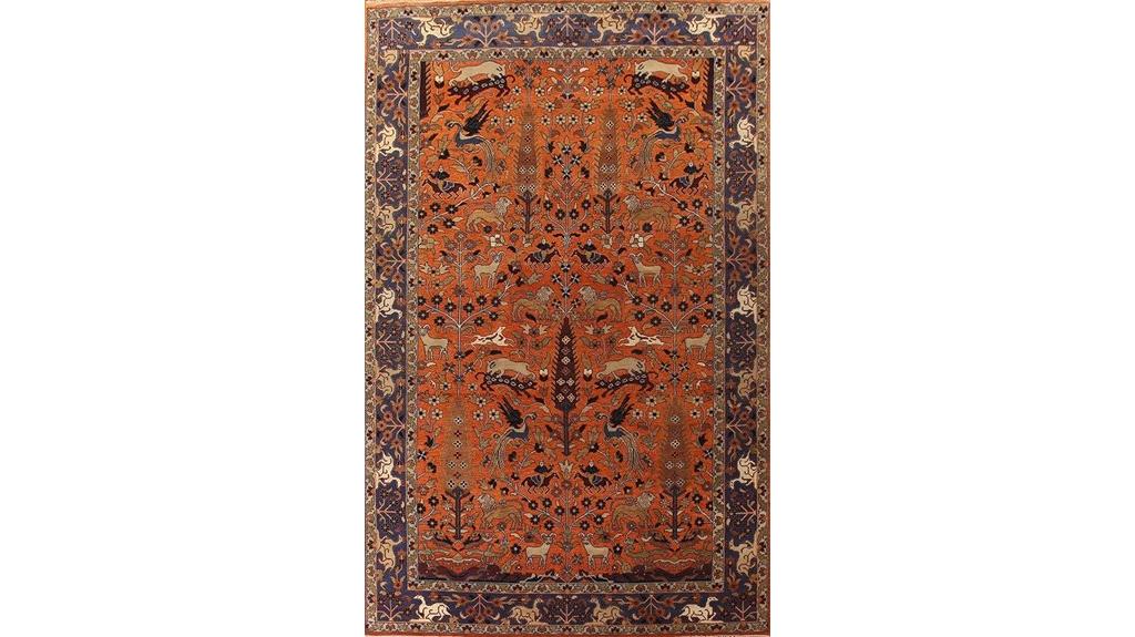 palace sized wool floral rug