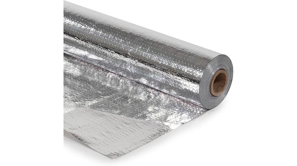 perforated radiant barrier roll