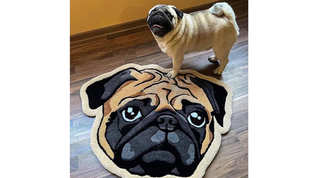 personalized pet rug