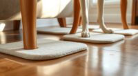 pet friendly wool floor protectors