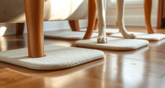 pet friendly wool floor protectors