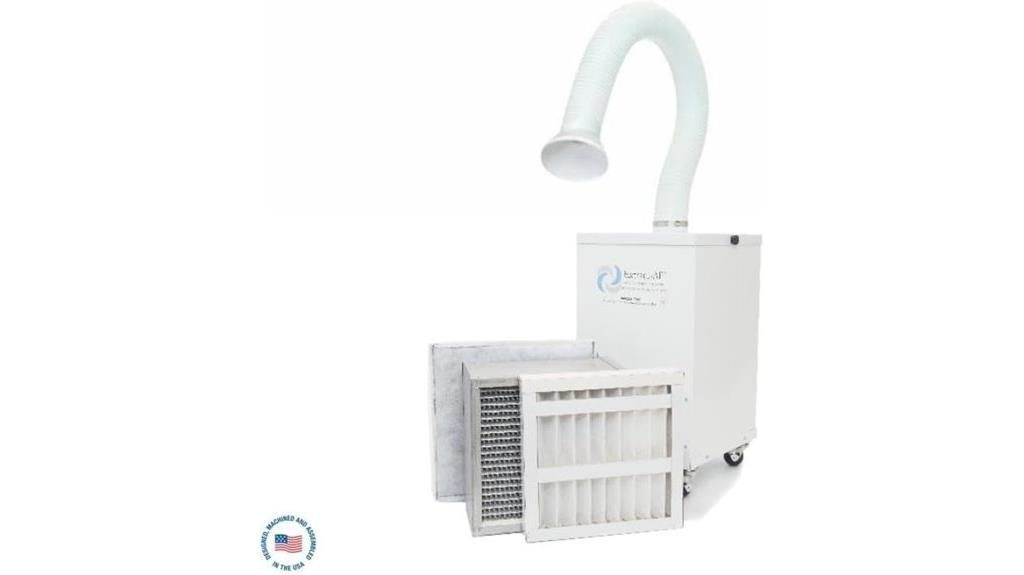 portable hepa dust filter